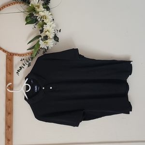 Chaps men polo shirt black